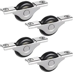 OSALADI Barn Door Kit Barn Door Rollers Sliding Door Roller Sliding Door Wheel Sliding Door Track Wheel Closet Door Wheels Bottom Pulley Scroll Wheel Wardrobe Wheel Hardware Cupboard