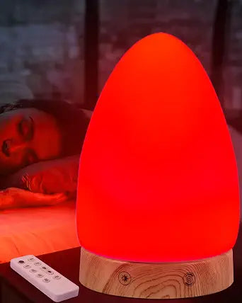Aoife 670nm Red Light Desk Lamp 4 Color Modes & Dimming Remote