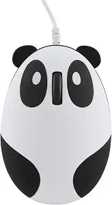 CHUYI Panda Wired Mouse Cute Animal Series Portable Corded Mice for Travel School Home Office, Funny Optical Mouse for Computer Laptop PC Kids Children Girls Gift