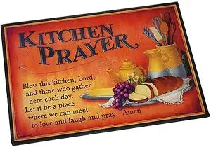 "Abbey Gift Abbey Press 15.63"" x 11.75"" Kitchen Prayer Cutting Board", multicolor