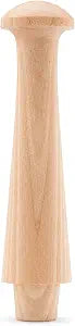 Woodpeckers Wooden Shaker Pegs 3-1/2-inch w/ 1/2-inch Tenon, Pack of 10 DIY Wooden Wall Hooks, Wood Hooks for Hanging Shaker Peg Rail and Coat/Hat/Towel Hook