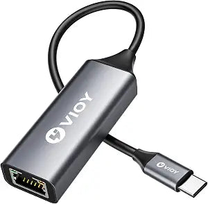 VIOY USB C to RJ45 Gigabit Ethernet 1Gbps Network Adapter Dongle
