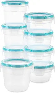 Snapware Plastic Total Solution (8-Pack) Food Storage Containers Set