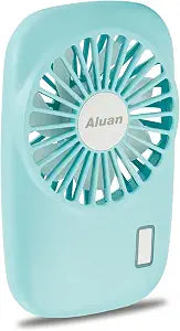 Aluan Portable Handheld Mini Fan Powerful Small Personal Rechargeable Fan