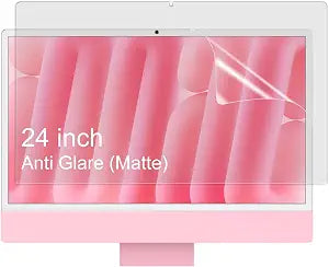 KEANBOLL 2 Pack Designed for iMac 24 inch Screen Protector (M4 M3 M1 Chip 2024-2023-2021), Anti Glare and Anti Fingerprint (Matte) Shield