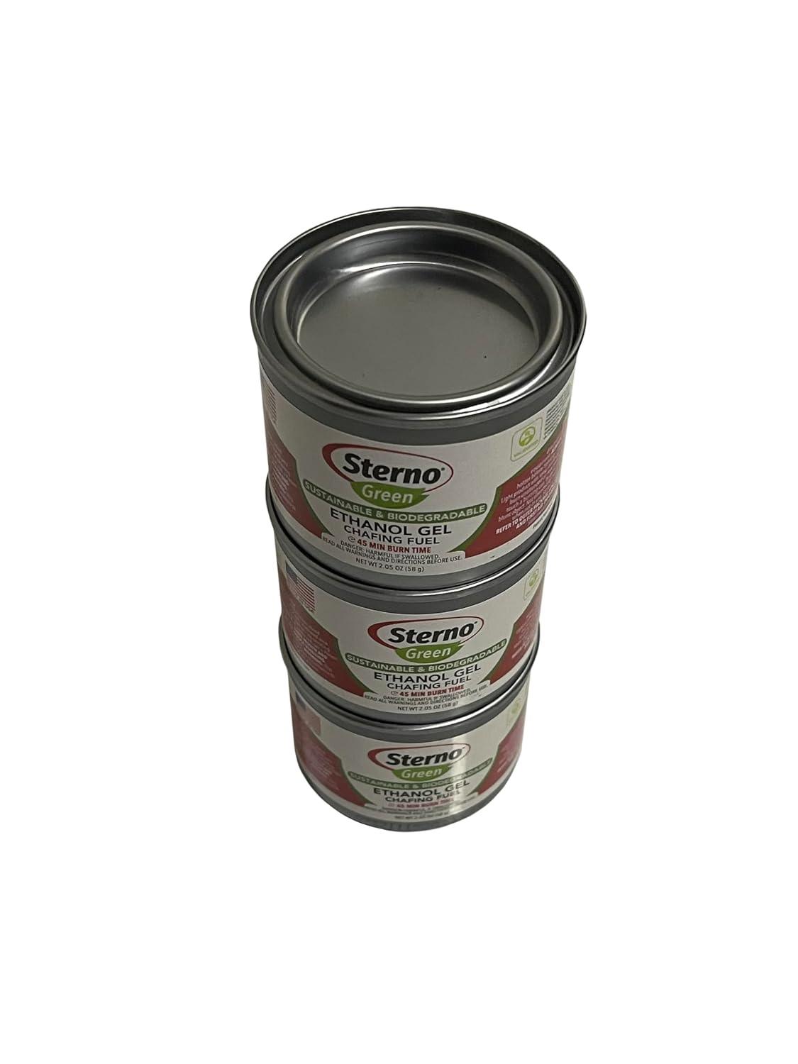 Sterno 2.6-Ounce Entertainment Cooking Fuel, 3-Pack
