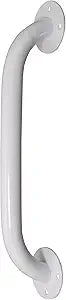 Drive Medical RTL12012 Powder-Coated Grab Bar, White
