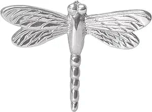 Mariposa Dragonfly Napkin Weight | Silver | Brillante | Gifts | Napkin Weights | Recycled SANDCAST Aluminum | Handmade in Mexico
