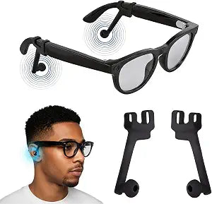 Sound Booster Privacy Tubes Compatible with Ray-Ban Meta Smart Glasses