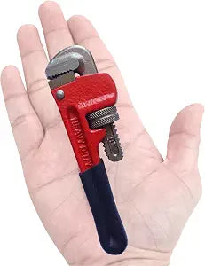 6 Inch Small Pipe Wrench Adjustable Heavy Duty for Tight Spaces