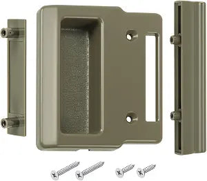 Sliding Screen Door Handle Replacement for Andersen Screen Door Hardware Kit Replacement Parts Screen Door Pull Handle Fit for Andersen Doors Form 1982 to PresentStone Color