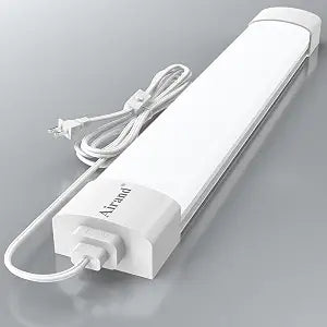 LED Ceiling Light with Plug, 5000k LED Tube Lights with plug 16W Plug in Ceiling Lights Fixture Linkable Led Closet Lights with NO/Off Switch for Garage Cabinets Kitchen Workbench Office Overhead