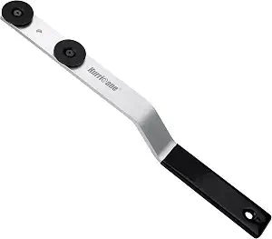 HURRICANE Duct Stretcher Tool,16" Aluminum Alloy Air Duct Connector with Offset PVC Handle Locking Mechanism & Sliding Washers for HVAC Sheet Metal Ductwork Installation