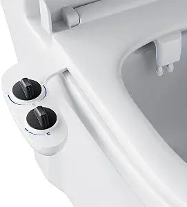 Bidet Attachment for Toilet Seat, Dual Nozzle Rear/Feminine Wash