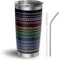 20oz Hidden Message Coffee Tumbler, White Elephant Gifts for Adults, Funny Stainless Steel Travel Mug, Gag Gift for Coworkers, Novelty Office Gift for Women, Men, Friends (Black Rainbow)