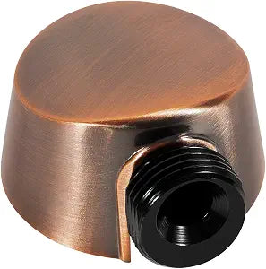 A725ORB Oil-Rubbed Bronze Round Drop Ell Supply Elbow, Handheld Shower Hose Connector 1/2, Replacement Part for Moen