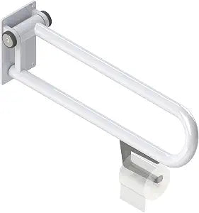 HEALTHCRAFT P.T. Rail Toilet Roll Holder Attachment, Bathroom Accessory
