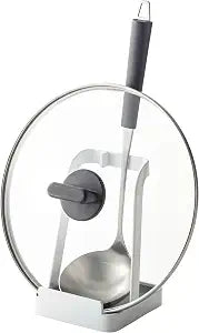 Yamazaki Home Tower Ladle Holder - Lid Stand For Utensils In Kitchen - Steel