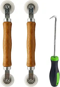 Screen Roller Tool Screen Repair Spline Roller for Easy Window/Door Screen Repair & Replacement (3 Pack)