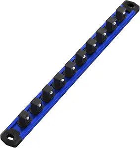 WORKPRO Magnetic Socket Organizer, Heavy Duty 3/8-Inch Drive Socket Rail