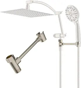 Hibbent All Metal Shower Head Holder, Adjustable Shower Head Bracket