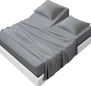 SPRINGSPIRIT Split Top King Sheets Sets for Adjustable Bed