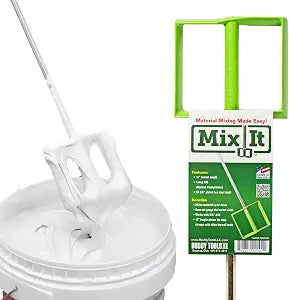 Buddy Tools Mix It, 18" Length Mud Mixer