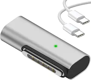 USB C to Magnetic 3 140W Charging Adapter Safe 3 Compatible with MacBook Pro 2023 (M2, 14/16 inch), MacBook Air 2022 (M2), MacBook Pro 2021 (M1, 14/16 inch) with 240W USB C Cable (1.5M)