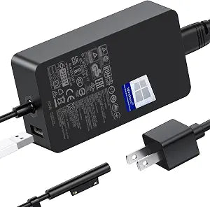 65W Surface Charger, Surface Pro Charger Surface Laptop Charger