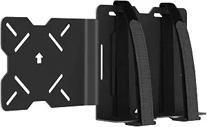 Universal Small Device VESA Mount can Connect VESA Arms, Adjustable Strap for MFF, Small Computers, Modems and More Mini PC Mount or Other Devices, Mounts on The Back of a Monitor with Screws Kit