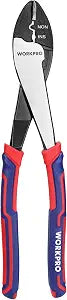 WORKPRO 9.5" Wire Cutter/Crimper, Cr-V Steel Wire Crimping/Cutting Tool