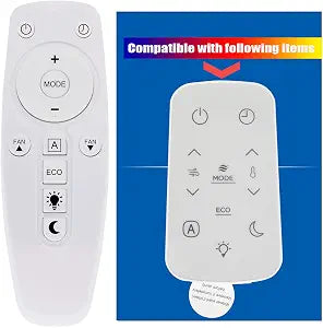 Replacement Toshiba Window Air Conditioner Remote Control Model RG15C/E RG15CE