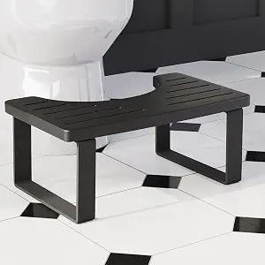 Squatting Potty for Adults, Wooden Toilet Poop Squat Stool, Pooping Steps