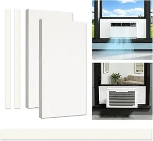 Window AC Side Panels with Aluminum Foil with Top Seal Strip