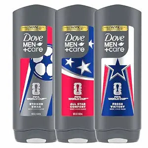 Dove Men Body & Face Wash Mixed Pack, MicroMoisture Hydration & Skin