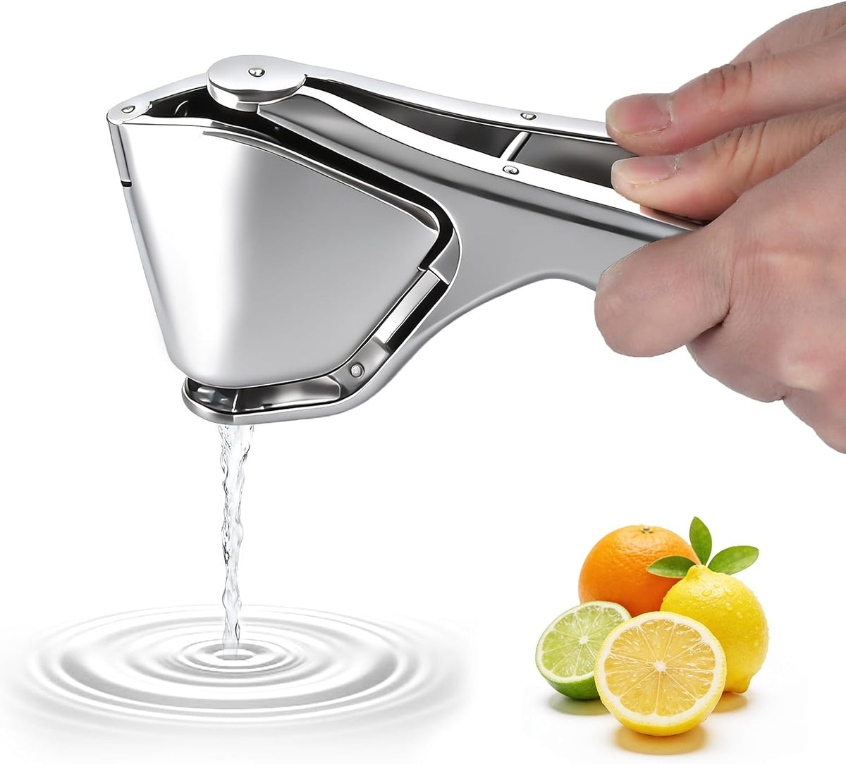 Lemon Squeezer, Stainless Steel Lemon Juicer, Dishwasher Safe
