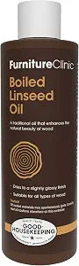 Furniture Clinic Boiled Linseed Oil, for Wood Stone & Metal