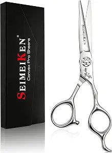 Hair Cutting Scissors, 6" Japanese 440C Hair Shears for Barbers