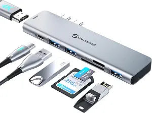 USB C Hub Adapter MacBook,UtechSmart 7 in 2 Multiport Adapter