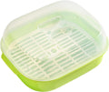 Fox Run Microwave Vegetable Steamer, 8" x 10.5" x 4" Steamer For Microwave