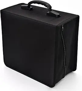 alavisxf xx CD Case, 432 Capacity Nylon Heavy Duty Organizer Wallet for Car