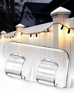 Hetyue Hooks for Outdoor String Lights Clips: 26Pcs Heavy Duty Light Hook
