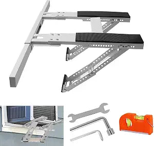 No Drill Window AC Bracket Support Bracket for Single/Double Hung Windows