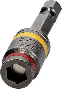 Malco MSHC2 C-RHEX Building Construction Series Cleanable, Reversible Magnetic Hex Driver (1/4" & 5/16")