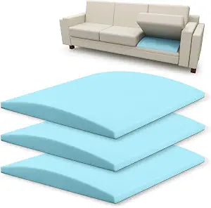 Tromlycs Couch Sofa Cushion Support for Sagging Seat Arched Furniture Seat Under Cushion Sag Repair Set of 3