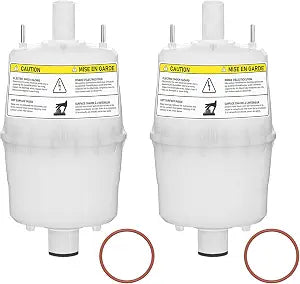 80 Steam Canister Replacement Compatible with AprilAire Steam Humidifier Model 800, 801, 865, and 866, 80 Canister Replacement with O-Ring for Leak-Proof Seal, Pack of 2