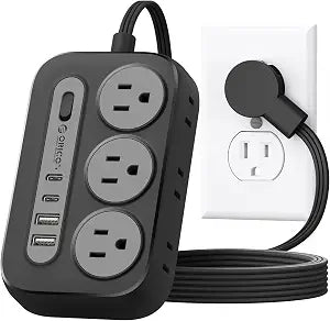 ORICO Surge Protector Power Strip, Multiple Outlets Extension Cord