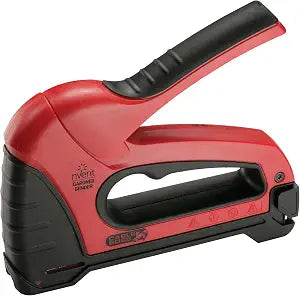 Gardner Bender MSG-501 Heavy-Duty Cable Boss Staple Gun, Professional Grade, Secures (NM) Coax, & Low-Volt Cable, Red