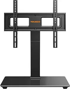 Perlegear Universal Swivel TV Stand Base for 3270 inch TVs to 88lbs