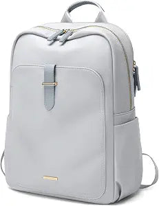 Laptop Backpack for Women,Carry on Travel Backpack Casual Work Business Backpacks Purse College,16 Inch,Grey